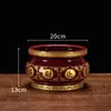 Taza de Té de Preocupación de Buda Sala de Buda Taza de Preocupación Set de Suministros de Buda Jarra de Vino de Alta Calidad Taza Lucoring Treasure Copa de Agua Bermellón Candelabro