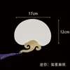 Papel para Caligrafia e Pintura, Semi-Cru, Espessado, Dupla Face, Adequado para Caligrafia com Pincel, Leque em Branco DIY Estilo Chinês, Pintura em Laca Atacado