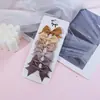Traje de Lazo Mini Caliente Transfronterizo para Niños Bebé Pinza de Cabello Color Caramelo Europeo y Americano Adorno para la Cabeza Europeo y Americano
