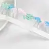 Borda Elástica Renda Franzida Lado Único 1,7cm para Saias, Acessórios de Roupa DIY Feitos à Mão, Fita Decorativa, Tecido para Faixa de Cabelo
