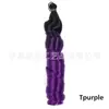 Peluca para Mujer Comercio Exterior Cabello de Ganchillo Estilo Barril Francés Trenza Africana Rizos Franceses Cabello a Granel 24 pulgadas