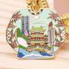 Jiangxi Nanchang Flor Casaco Metal Emblema Personalizado Cidade Impressão Cultural Criativa Cultura Broche Personalizado Fama Fábrica