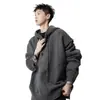 Popular Europeu Tamanho Grande Suéter com Capuz Masculino High Street Bonito Outono e Inverno Jaqueta Comércio Exterior Atacado Transfronteiriço