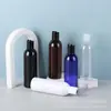 Botella Redonda de Hombro con Tapa Flip-Top de 250 ml para Hidrosol Botella de Tónico Botella de Empaque de Plástico