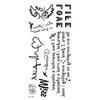Amazon Hot Serie TL Pegatinas de Tatuaje Impermeables Letras Inglesas Pegatinas para la Cintura Pegatinas de Tatuaje Sexy Punto