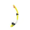 Tubo de snorkel de respiración completamente seco, respirador de entrenamiento de natación de ventilación submarina, equipo completo de buceo libre anti-asfixia para adultos