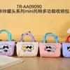 Apple West Highland Mini Tote Multifuncional Bolsa de Cosméticos Poliéster Porta-Moedas Mochila de Estudante Bolsa de Cosméticos Papelaria
