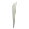 Fábrica directa de origen pluma de flecha de tpu pluma de goma pluma de gota de agua pluma de escudo superficie con escarcha con ranura guía de goma pluma de goma de 3 pulgadas