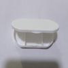 Caja de pastillas pequeña portátil mini al por mayor de 3 compartimentos, caja de almacenamiento transparente abatible, caja de pastillas de plástico para subenvasado, admite impresión de logotipo
