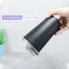 Taza de Té de Leche Desechable Comercial Negra Moldeada por Inyección Taza de Empaque Cafetería Bebida Taza para Bebida Fría Resistente a Altas Temperaturas Grande en stock