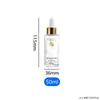 Botella de Vidrio Transparente con Gotero de 50 ml para Aceites Esenciales, Botella Dispensadora Cosmética de Líquido Esencial Redonda Plana de Hombro Recto de 100 ml