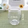 Vela de Pintura con Arena Paisaje Creativo Taza de Pintura al Óleo Cera Hecho a Mano Arena de Colores Flor de Hielo Cera DIY Herramienta de Aromaterapia sin Llama Paquete de Materiales