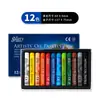 Pastéis a Óleo Econômicos Mops-50 25 12 Cores de Qualidade de Academia Aliada Coreana Mungyo para Crianças Macio Gj