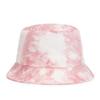 Nuevo sombrero de pescador teñido anudado de doble cara, sombrero de ala ancha con protector solar de moda europea y americana, sombrero de lavabo de viaje para parejas de primavera y verano.