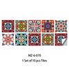 Nova Cor Padrão Azulejo Fosco Piso Adesivos Cozinha Backsplash Desktop Guarda-roupa Remodelado Adesivos de Parede MZ-6-070