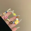Pulseira de Miçangas Gatinho Fofo de Verão 2026 Novo Modelo para Meninas, Design Recém-Tecido, Pulseira Simples Única e Versátil