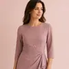 Collar con colgante de luna y cuerno de metal largo y sencillo para mujer, accesorios hechos a mano retro de moda transfronteriza europea y americana