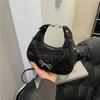 Bolso Trendy Estilo Francés con Lazo para Mujer 2026 Nuevo Bolso Simple Dulce de Hombro o Axila Moda Bolso Dumpling