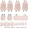 Almofada de assento de carro de verão linho cor rosa costura estilo Chanel carro almofada de assento confortável carro Quatro Estações Universal para mulheres