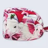 Entrega transfronteriza de gorros quirúrgicos de algodón puro para salones de belleza, gorros universales sin visera, gorros con cola de cúpula, turbantes médicos y pañuelos para la cabeza