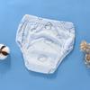 Roupa íntima de treinamento em gaze de quatro camadas, à prova de vazamentos, lavável, impermeável, fraldas de algodão puro para bebês, calças de treinamento sem fraldas para meninas e meninos, estilo verão