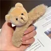 Pinza de Garra de Peluche para Mujer, Pinza Grande para el Cabello de Otoño e Invierno con un Toque de Lujo, Pinza de Tiburón Ins para Cabello Grueso, Pasador para Moño, Accesorio para el Cabello