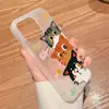 Gatinho Sonda AplicÁVEL ao iPhone17promax Apple 16 Capa de Celular Fosca 17/15 À Prova de Queda 14 Transparente x