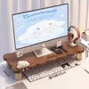 Suporte Elevador para Monitor Mesa de Escritório Prateleira de Armazenamento Organizador Suporte para Laptop Suporte Simples para Meninas