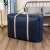 Bolsa de almacenamiento móvil, bolsa de almacenamiento grande, bolsa organizadora tejida a prueba de humedad para edredones, ropa, prendas de vestir, edredones, equipaje a prueba de polvo
