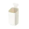 Caixa de Armazenamento com Absorção Magnética Prateleira Lateral de Geladeira Caixa de Armazenamento Multifuncional para Canudos Cesta Suspensa para Armazenamento de Utensílios de Cozinha Montada na Parede