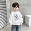 Sudadera Infantil 2026 Primavera y Otoño Nuevo Estilo Niños y Niñas Versión Coreana Moda Tops Colección Holgada Manga Larga Camiseta Base