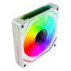 Ventilador de Caja Prism 4/4.5 Generación 12cm Argb Radiador de Alto Flujo de Aire Computadora Pwm Ventilador de Refrigeración que Cambia de Color