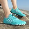 Zapatos para Rastrear Ríos Transfronterizos, Zapatos para Vadear, Zapatos de Playa para Hombre, Zapatos para Snorkel para Mujer, Zapatos Anfibios de Natación para Exteriores, Zapatos de Montañismo de Secado Rápido de Cinco Dedos