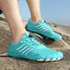 Zapatos de Rastro Transfronterizos Zapatos para Vadear Zapatos de Playa para Hombre Zapatos de Snorkel para Mujer Zapatos Anfibios para Exterior para Nadar Zapatos de Cinco Dedos de Secado Rápido para Escalar
