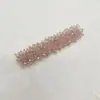 Dispositivo para el cabello de Oruga de Cristal pinza de resorte accesorios de peine accesorios para el cabello de capullo de cristal con cuentas hechos a mano al por mayor