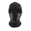 Máscara de Equitação Verão Masculina Chapéu Baotou Outdoor Máscara Facial Completa Respirável com Máscara de Modal à Prova de Suor para Motocicleta