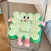 Bonito cojín redondo para sentarse durante mucho tiempo en la oficina, almohadilla gruesa para silla, cojín creativo de alta apariencia para asiento de dormitorio estudiantil
