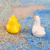 Adornos de Cisne de Resina para Micro Paisajismo, Adornos de Pollito, Adornos de Pareja de Resina, Adornos de Animales Miniatura