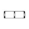 Adecuado para BMW BMW serie 3 E46 antiguo salida de aire central de fila media de fibra de carbono cubierta de control central decorativa cubierta lateral pegatinas de marco