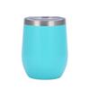 Em Estoque 12oz Aço Inoxidável 304 Copo Casca de Ovo, Taça de Vinho em Formato de Ovo para Sublimação, Porta-Ovo, Copo Térmico, Presente no Atacado