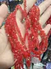 Cuentas Triangulares de Hielo Triturado 4-6mm Hilos Triangulares Cuentas Sueltas Irregulares Cuentas para Joyería Hecha a Mano DIY Accesorio para Collar