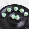 Acrílico Imitação Bodhi Gato Desenho Unha de Gato Impressão Contas Furo Reto Material para Pulseira de Contas DIY Pequenos Acessórios de Joia