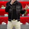 Jaqueta de lantejoulas de nicho de alta qualidade e luxo leve para homens, estilosa e elegante, estilo curto, adequada para apresentações, casaco inspirado em Chanel