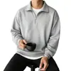 Sudadera Impresa con Cuello Transfronteriza AliExpress Amazon Primavera/Otoño 2026 Corte Holgado Tela Japonesa Personalizada Envío en 3 Días
