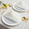 Amazon Transfronterizo se Especializa en Tela de Satén para Hoteles de Lujo, Paño para Limpiar Tazas de Bares y Restaurantes, Servilleta de Tela de Color Puro