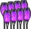 Luz Solar de Jardín Transfronteriza, Luz de Llama para Exteriores, Luz de Atmósfera Antorcha, Luz de Antorcha, Luz de Césped con Inducción Automática