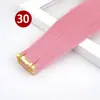 Extensiones de Cabello de Colores, Mechas, Extensiones de Cabello Lisas, Extensiones de Cabello Sin Costuras, Extensiones de Cabello de Colores para Colgar en la Oreja