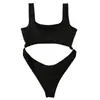 Nuevo Traje de Baño Enterizo de Aguas Termales para Mujer 2026 Amazon Ombligo al Aire Estilo Europeo y Americano Traje de Baño Bikini Sexy Playa Estilo Puro Deseo