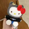 Diseño Original Otoño e Invierno Nuevo Conjunto de Suéter Bolso de Hombro Gato Kt Colgante Peluche Original Hello Kitty Llave