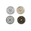 Botones Metálicos Estilo Británico con un Diseño Inspirado en Chanel para Abrigos, Gabardinas, Chaquetas y Trajes; Botones Vintage de Alta Gama con Remaches para una Sensación Premium